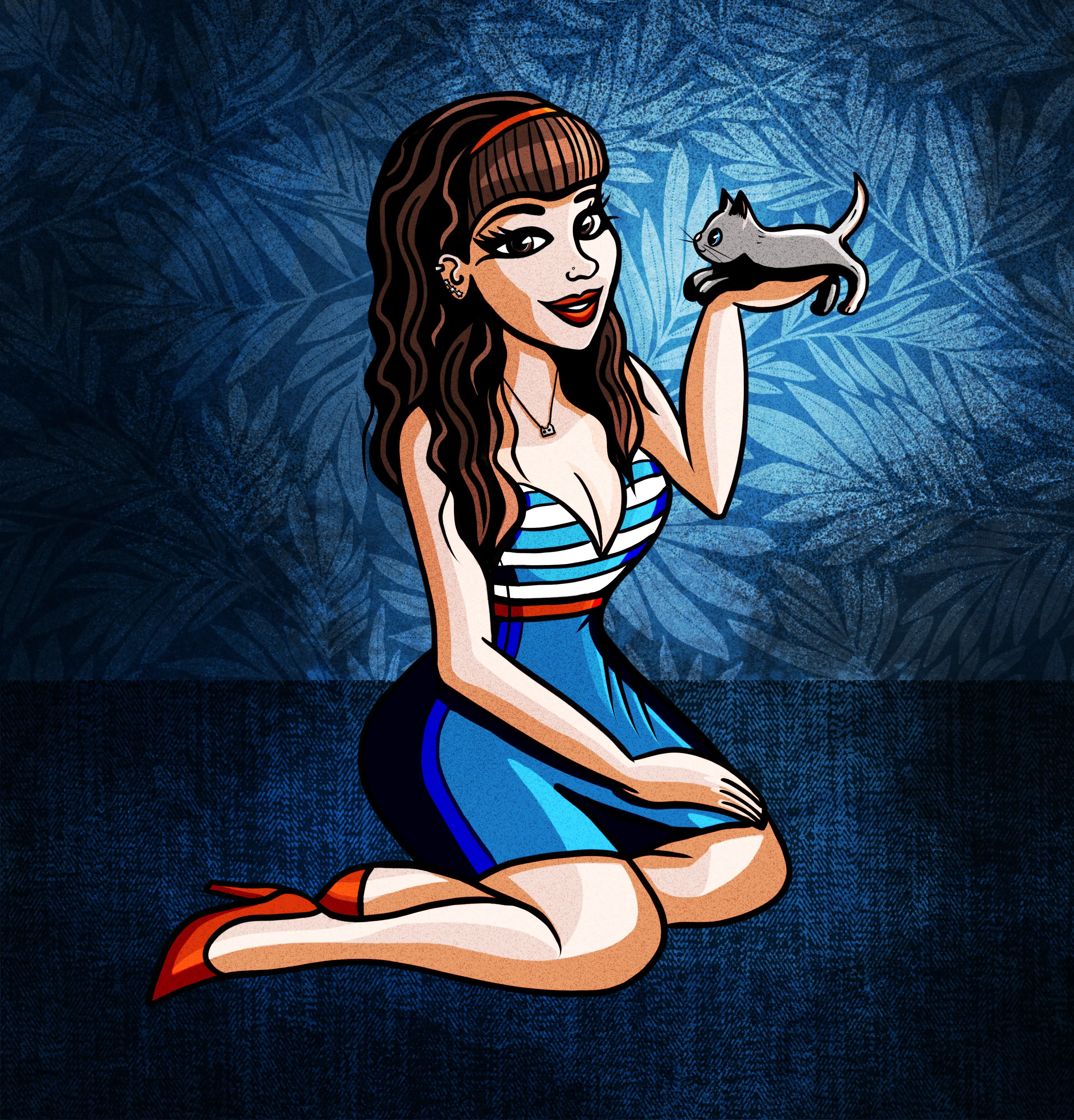Pin Up
                Illustration